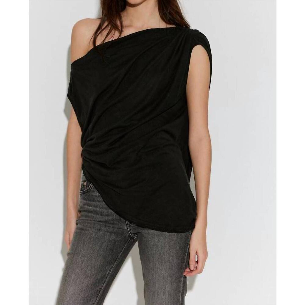 NEW FREE PEOPLE cascadia tunic in black
